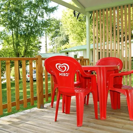 Avec Terrasse - 2 Pers. - Api-1-52-1592 Parque de Campismo Saint-Girons (Ariege)