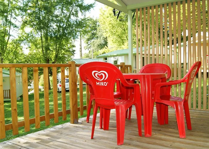 Chalet Avec Terrasse - 2 Pers. - Api-1-52-1592 キャンプ場 サン・ジロン