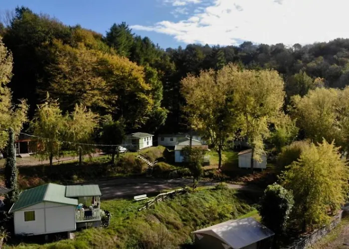 Chalet Avec Terrasse - 2 Pers. - Api-1-52-1592 キャンプ場 *